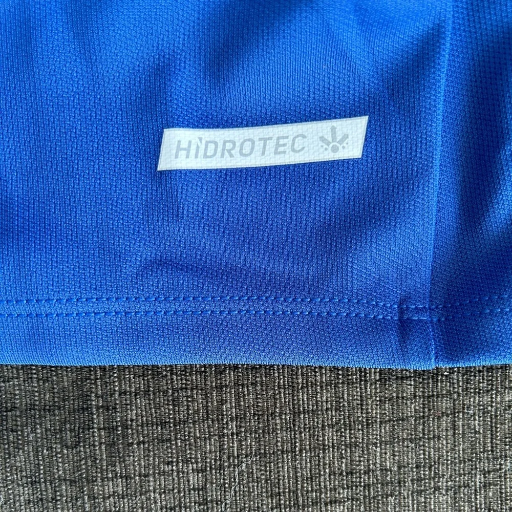 Marathon Authentic Ecuador National Team Soccer Blue Polo Shirt Men’s Sz: L - Picture 3 of 4